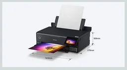 Epson Colour Ecotank L8180 Multifunction A3+ Inktank Photo Printer, Black