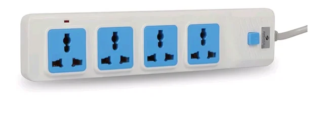 ZEBRONICS ZEB-PS4301 2500 WATTS Power Extension Socket with 4 Universal sockets