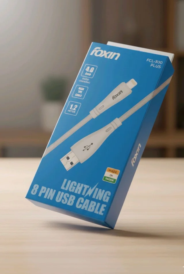 Foxin FCL-300 Plus: High-Performance Lightning 8-Pin USB Cable