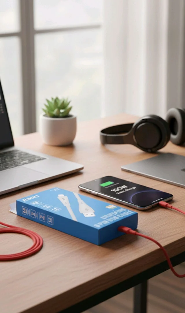 Foxin FCL-300 Plus: High-Performance Lightning 8-Pin USB Cable