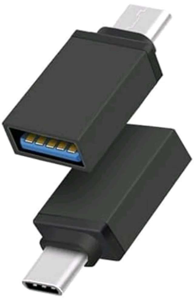 USB 3.0 to Type C OTG Adaptor, High Speed Data Transfer, Thunderbolt to USB Adapter, Compatible for All Type C Devices, Smartphone, Laptops, Tablets, Chargers, MacBook