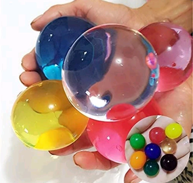 Polymer Jelly Beads (Multicolour) - Super Absorbent Polymer Balls - Magic Water Crystal Balls - Jelly Water Beads for Plants