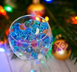Accessories Roy Polymer Jelly Beads (Multicolour) - Super Absorbent Polymer Balls - Magic Water Crystal Balls - Jelly Water Beads for Plants