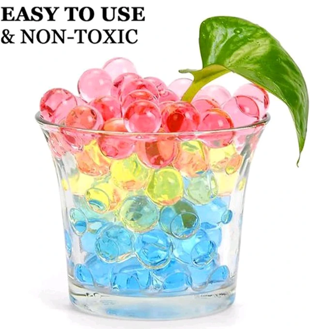 Accessories Roy Polymer Jelly Beads (Multicolour) - Super Absorbent Polymer Balls - Magic Water Crystal Balls - Jelly Water Beads for Plants
