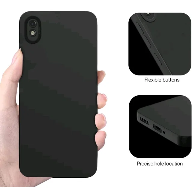 Pikkme Mi Redmi 9A / 9i / 9A Sport Back Cover Soft Matte Liquid Silicone TPU | Camera Protection | Shockproof Slim Back Case for Mi Redmi 9A / 9i / 9A Sport