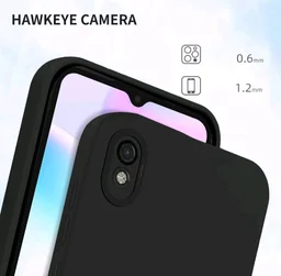 Pikkme Mi Redmi 9A / 9i / 9A Sport Back Cover Soft Matte Liquid Silicone TPU | Camera Protection | Shockproof Slim Back Case for Mi Redmi 9A / 9i / 9A Sport