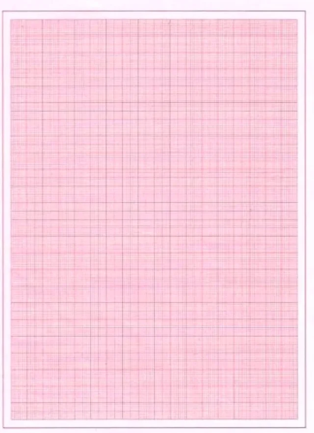 10pcs Coordinate Paper Graph Paper Squared Paper for Science Math
