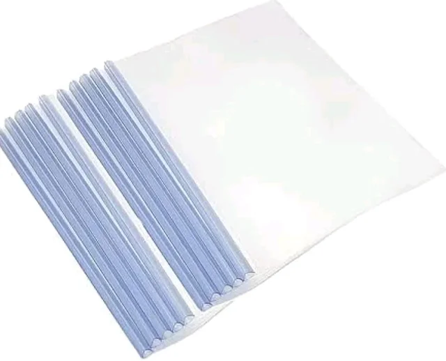 File Folder for Documents, 30 Sheet Capacity, Transparent Resume Presentation File Folders Organizer Binder for A4 Size Paper (Pack of 1)