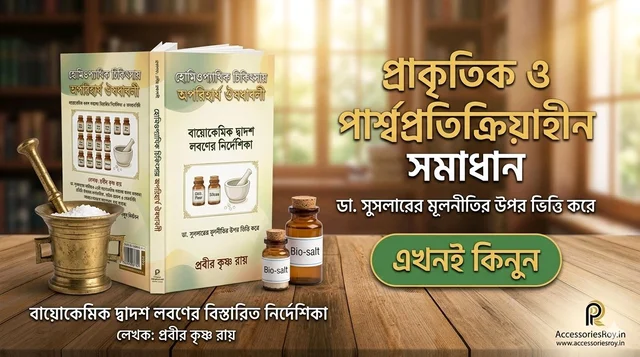 Essential Remedies in Homeopathic Treatment: A Detailed Guide to the Twelve Biochemic Salts
(Author: Prabir Krishna Roy)