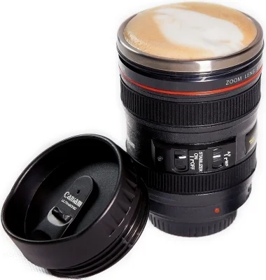 Valida valida Camera Lens Shape Cup