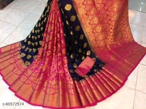 Chitrarekha Sensational Sarees - Black Pink