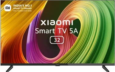 Mi 5A 80 cm (32 inch) HD Ready LED Smart Android TV with Dolby Audio (2022 Model)Display Size: 32, 40, 43Launch Year: 2019, 2022Supported Apps: Netflix|Prime Video|Disney+Hotstar|YoutubeOperating System: Android (Google Assistant & Chromecast in-built)Resolution: HD Ready 1366 x 768 PixelsSound Output: 20 WRefresh Rate: 60 Hz10 Days Replacement Policy, No questions asked. - 32 inch