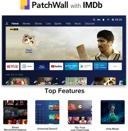 Mi 5A 80 cm (32 inch) HD Ready LED Smart Android TV with Dolby Audio (2022 Model)Display Size: 32, 40, 43Launch Year: 2019, 2022Supported Apps: Netflix|Prime Video|Disney+Hotstar|YoutubeOperating System: Android (Google Assistant & Chromecast in-built)Resolution: HD Ready 1366 x 768 PixelsSound Output: 20 WRefresh Rate: 60 Hz10 Days Replacement Policy, No questions asked. - 32 inch