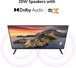 Mi 5A 80 cm (32 inch) HD Ready LED Smart Android TV with Dolby Audio (2022 Model)Display Size: 32, 40, 43Launch Year: 2019, 2022Supported Apps: Netflix|Prime Video|Disney+Hotstar|YoutubeOperating System: Android (Google Assistant & Chromecast in-built)Resolution: HD Ready 1366 x 768 PixelsSound Output: 20 WRefresh Rate: 60 Hz10 Days Replacement Policy, No questions asked. - 32 inch