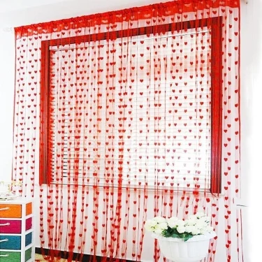 Best Home Decoretive Items ,ShikharRetails 10 cm (0 ft) Polyester Door Curtain Single CurtainDoor (15 cm x 10 cm)Material: PolyesterPack of: 1Closure Type: Rod pocket7 Days Return Policy, No questions asked.