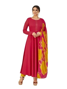 THE FAB FACTORY Women Kurta and Dupatta SetGeorgette, Crepe FabricFull SleeveSolid PatternColor: PinkFor Women10 Days Return Policy, No questions asked.Hurry, Only 2 left! ship Cash on delivery available