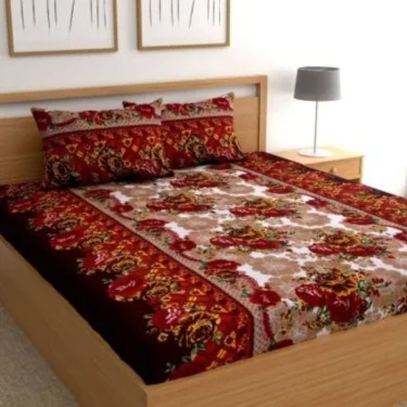 240 TC Polycotton Double BedsheetSales Package :1 Double Bed Size Bedsheet, 2 Pillow Covers FreeNumber of Bedsheets :1Color :3-D-Shopsy-ORANGE-FLWR-001Size :DoubleMaterial :PolycottonThread Count :240Model Name :3-D-ORANGE-FLWR-0013 Days Return Policy, No questions asked.