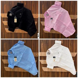 Allensolly *combo of 4 pcs**BRAND ALLENSOLLY **STUFF COTTON* - White, M, Order Priped