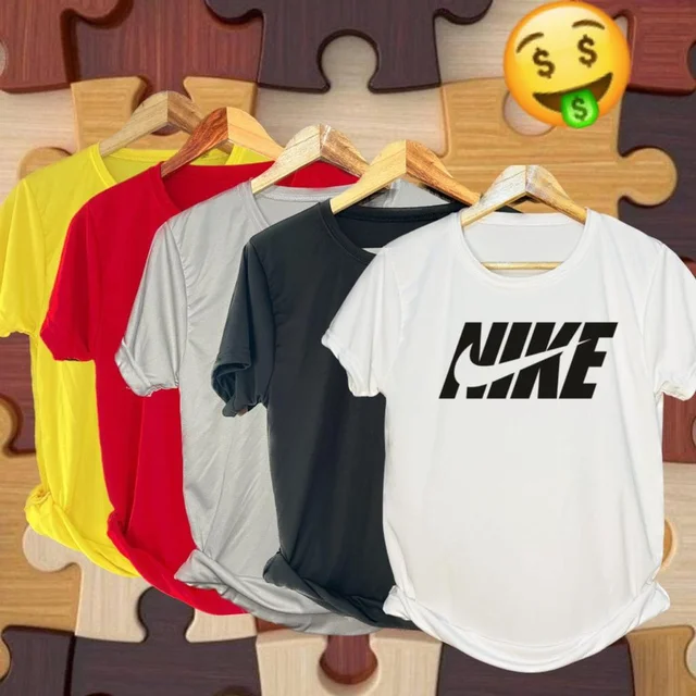 Nike T Shirts For Men Stylish 5 Pice Combo - L