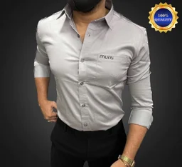 Mufti Plane Shirt For Men - XXl