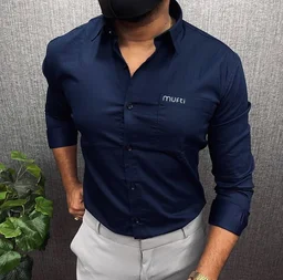 Mufti Plane Shirt For Men - M
