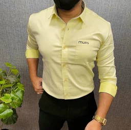 Mufti Plane Shirt For Men - XXl