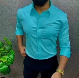 Mufti Plane Shirt For Men - XXl