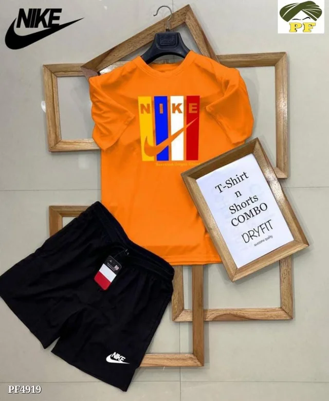 T Shirts + Lower Combo - M