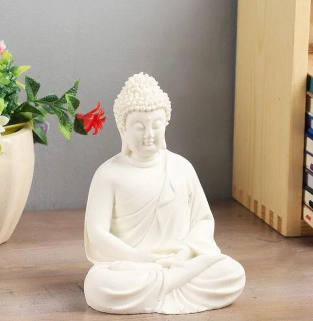 *Buddha Idols* ( White Colour)