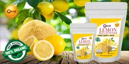 OEHB 100% Natural Orange Peel,Lamon Peel and Manjistha Powder (Each 50gm) -