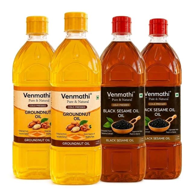 2L Groundnut + 2L Sesame Oil 