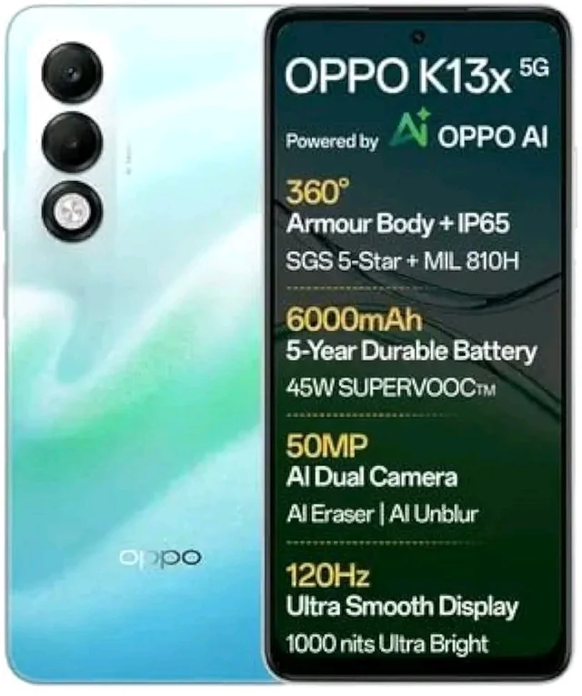 Oppo K13x 5g 6gb 128gb Breeze Blue 