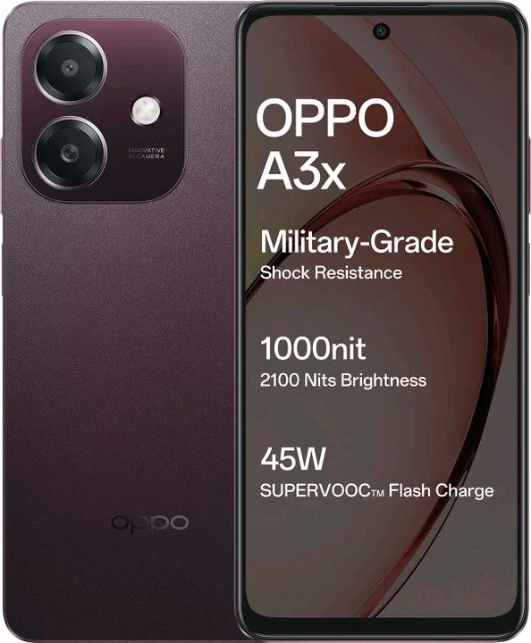 Oppo A3x 4gb 64gb Nebula Red