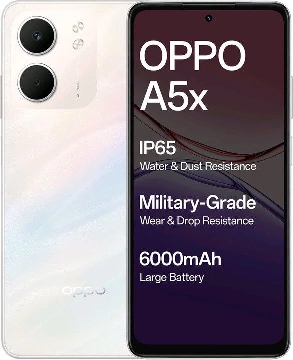 Oppo A5x 5g  4gb 128gb  Laser White 