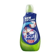 HUL Surf Excel Matic Top Load Liquid Detergent 500 ml. Specially designed for Tough Stain Removal on Laundry in Washing Machines