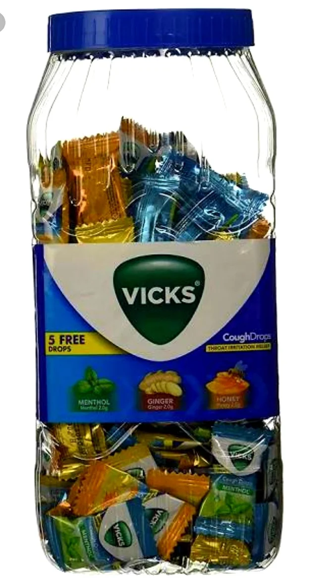 Vicks Drop Jar 210 pcs