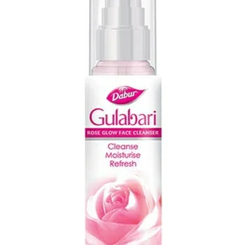 Dabur Gulabari Rose Glow Face Cleanser, 100 Ml - 50 ML.