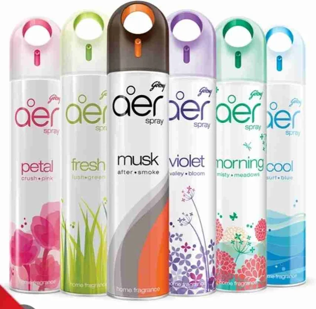 Godrej aer spray, Air Freshener for Home & Office - (240 ml), Long-Lasting Fragrance - morning