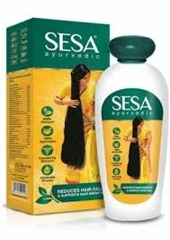 SESA AYURVEDIC REDUCES HAIR FALL & SUPPORTS HAIR GROWTH Hair Oil Pack 100Ml.