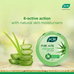Joy Pure Aloe Multi Benefit Aloe Vera Moisturisers Skin Cream, (24 PCS JAR )