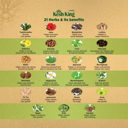 KESH KING Ayurvedic Oil - 300 ml.