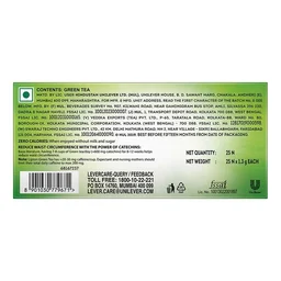 Lipton Pure & Light Green Tea, 32.5 g (25 Bags x 1.3 g each)