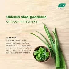 Joy Pure Aloe | Multi-Benefit Aloe Vera Body Lotion | Soothes, hydrates & freshens | Natural Skin Moisturizer for Body | For Normal to oily skin | 100 ml