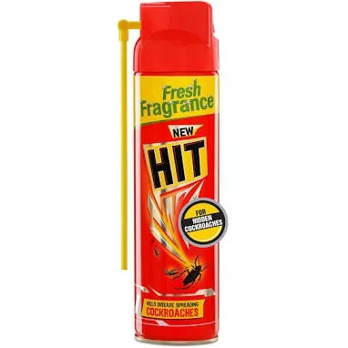 Godrej HIT Crawling Insect Killer β Cockroach Killer Spray | Instant Kill | Deep-Reach Nozzle | Fresh Fragrance