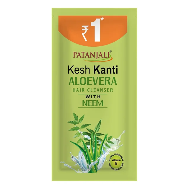 KESHKANTI HAIR CLEANSER ALOEVERA 6 ML By: PATANJALI - 1 mala