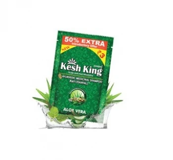 Keshking Scalp And Hair Medicine Anti-Hairfall Shampoo Sachet (5 Strings Of 16 Sachets Each)