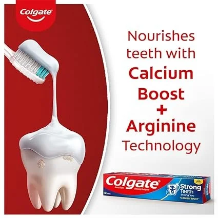 Colgate Strong Teeth, 800g (Combo Pack, 200g*4) Toothpaste