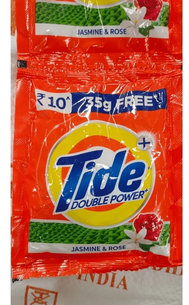 Tide Powder : Mrp 1p