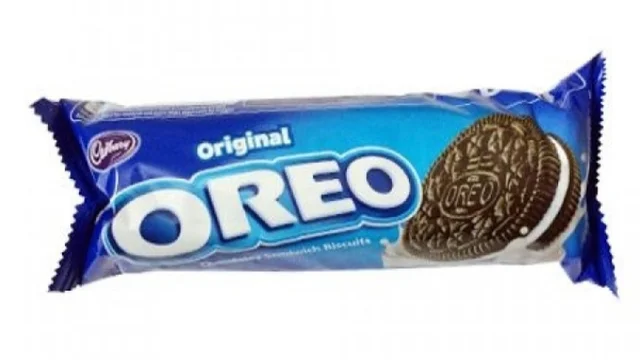 Oreo Vannila Biscuit : 10rs Mrp