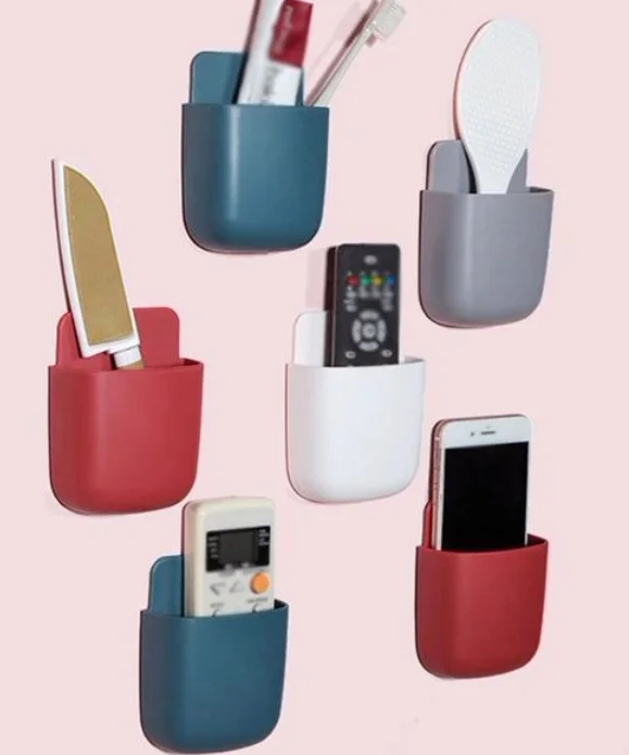 Wall Storsge Box Remote  And Mobiles Case 3pcs